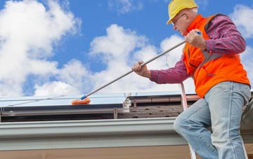 Saundersfoot soft wash roof cleaning